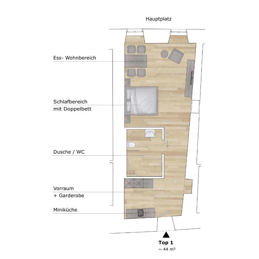 Gh Alte Post Top 1 Kadett Gmund in Karnten Exterior photo